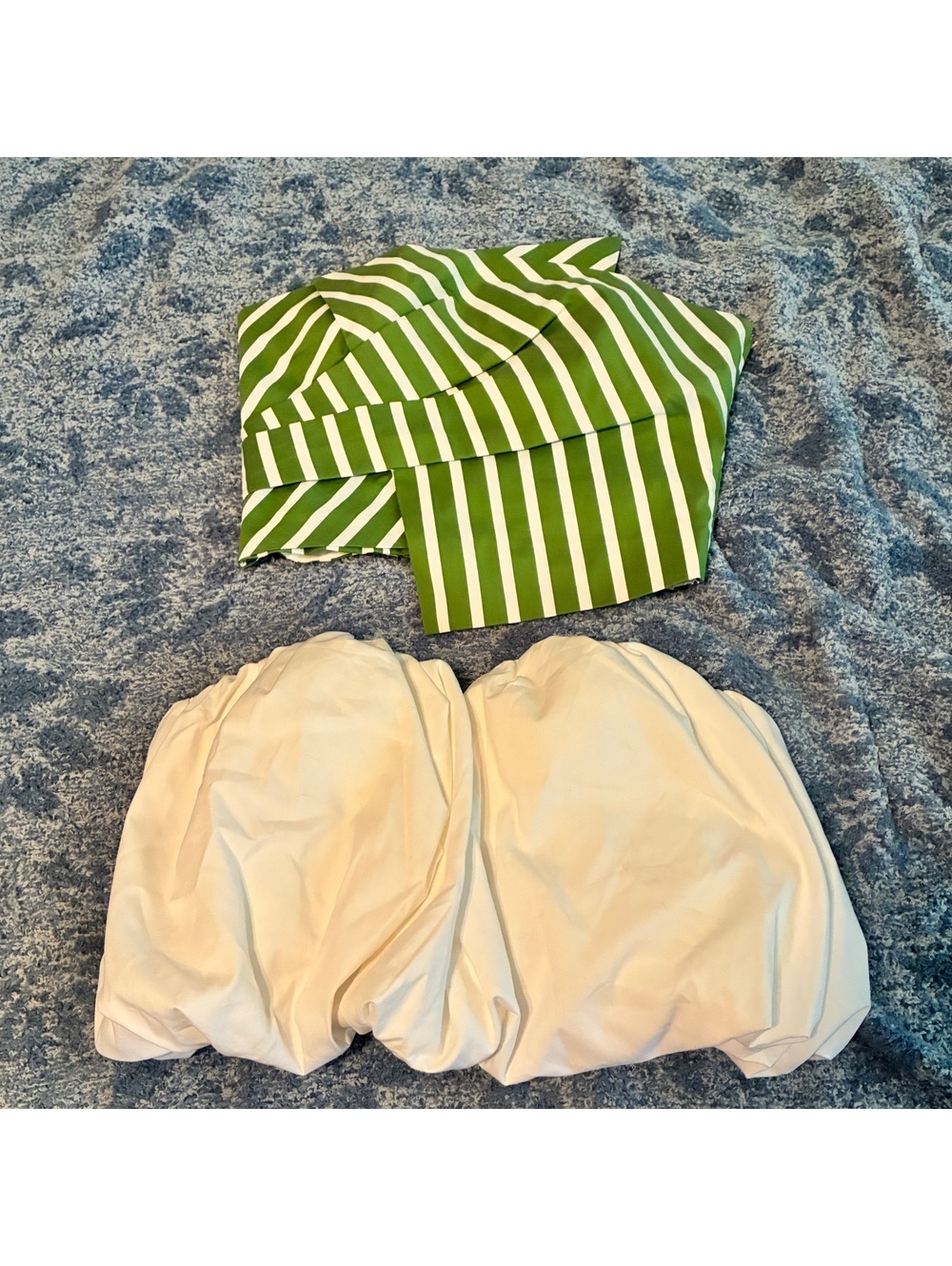 BCBGMAXAZRIA Strapless Poplin Crop Top Bundle 6